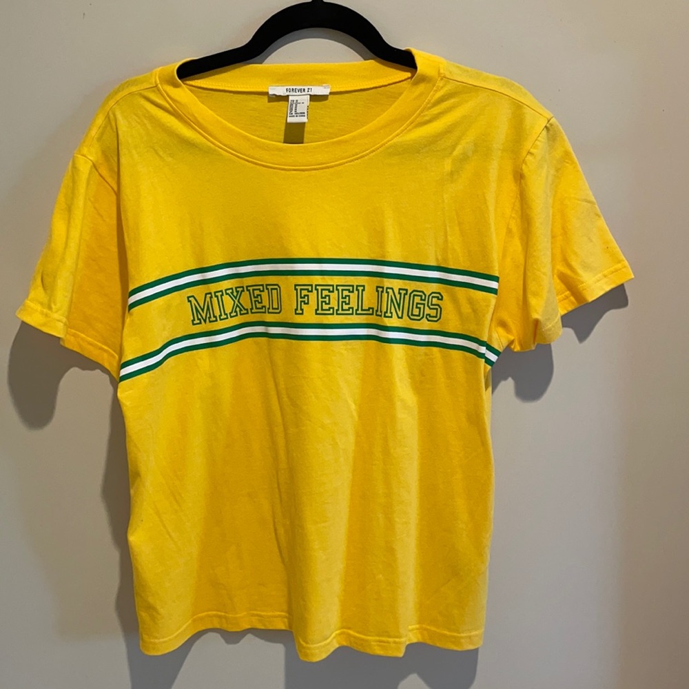 Yellow Mixed Feelings T-Shirt